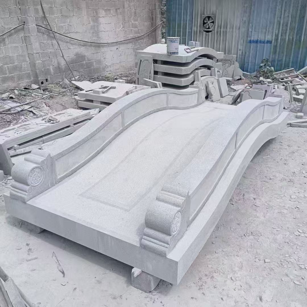 安阳 芝麻灰花岗岩园林景观 小石桥