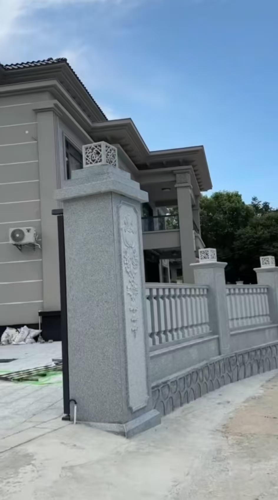 安阳 芝麻白别墅围墙栏杆，私人订制