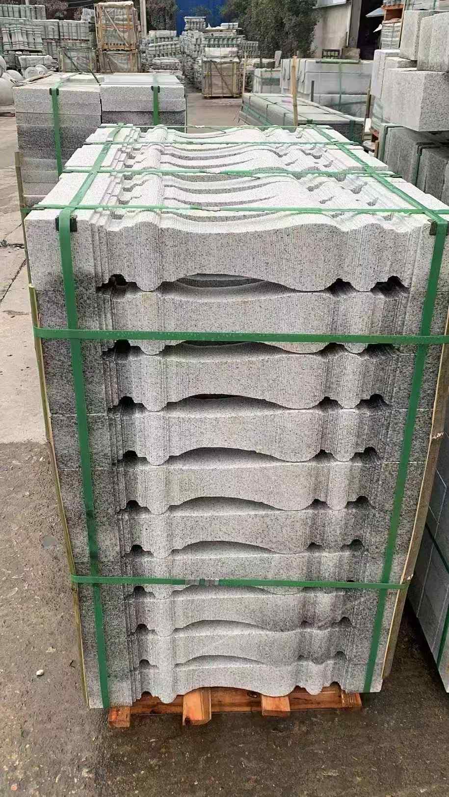 安阳 芝麻白方形拉丝面，栏杆花瓶柱