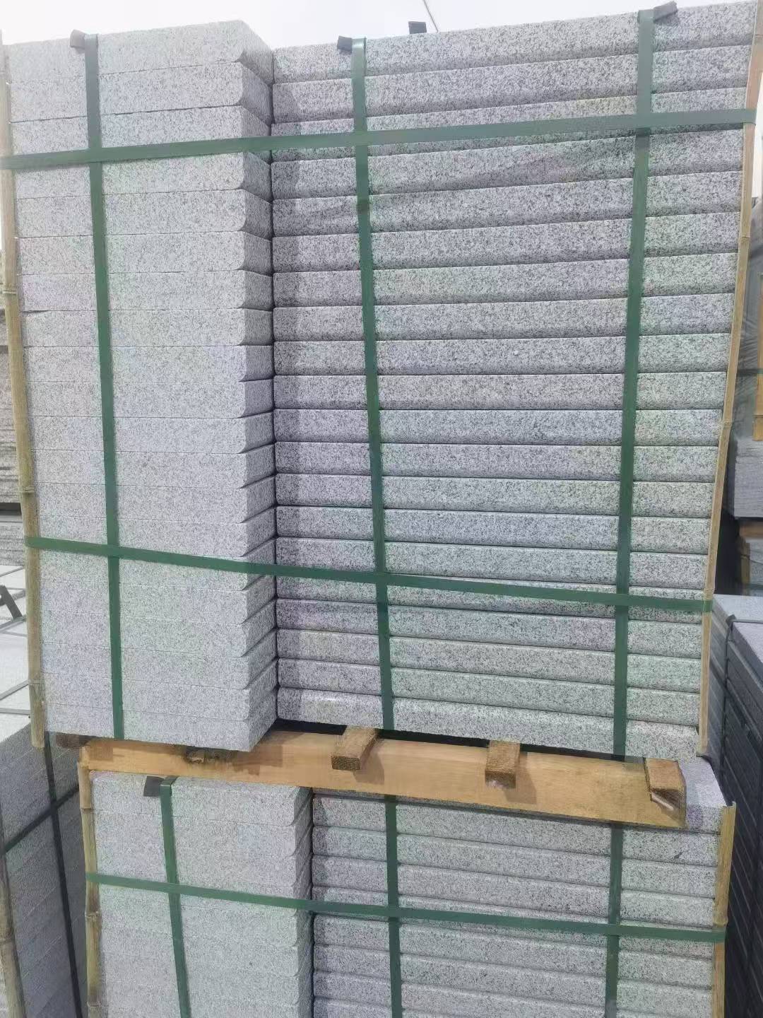 安阳 5公分芝麻白，倒斜角，室外楼梯踏步