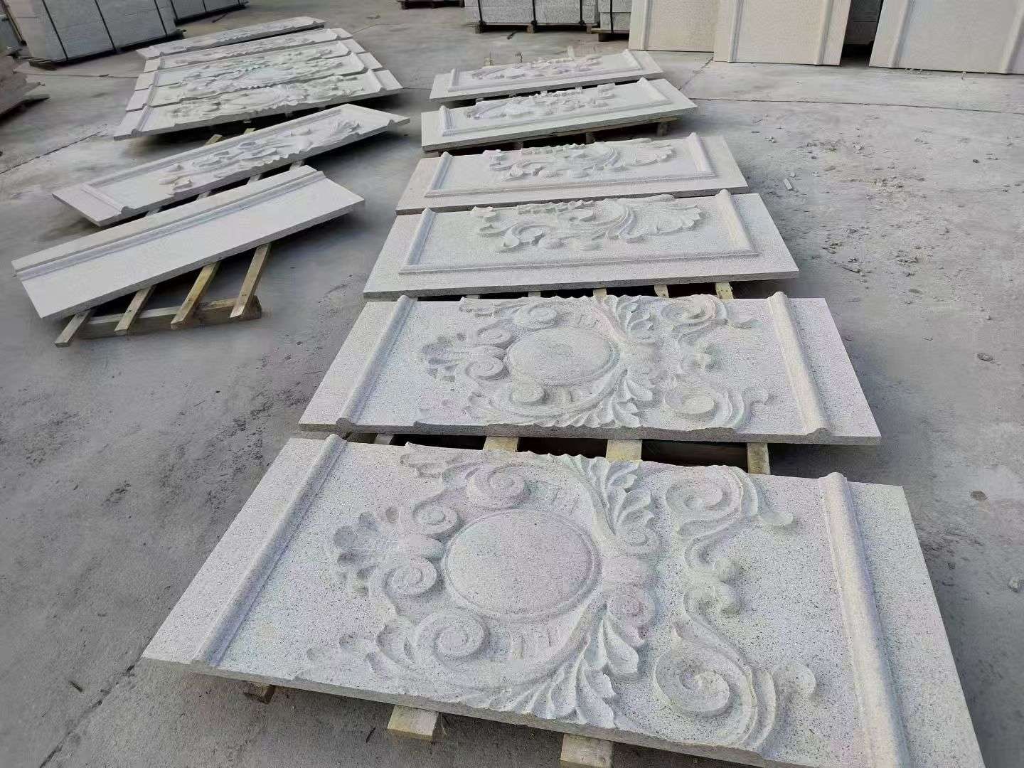 安阳 芝麻白干挂雕花板